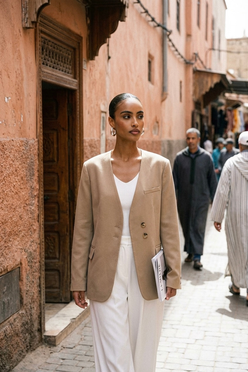 Blazer Camel - AMBRE