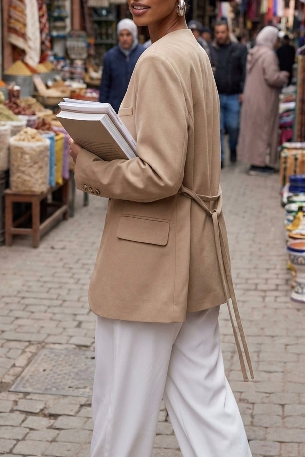 Blazer Camel - AMBRE