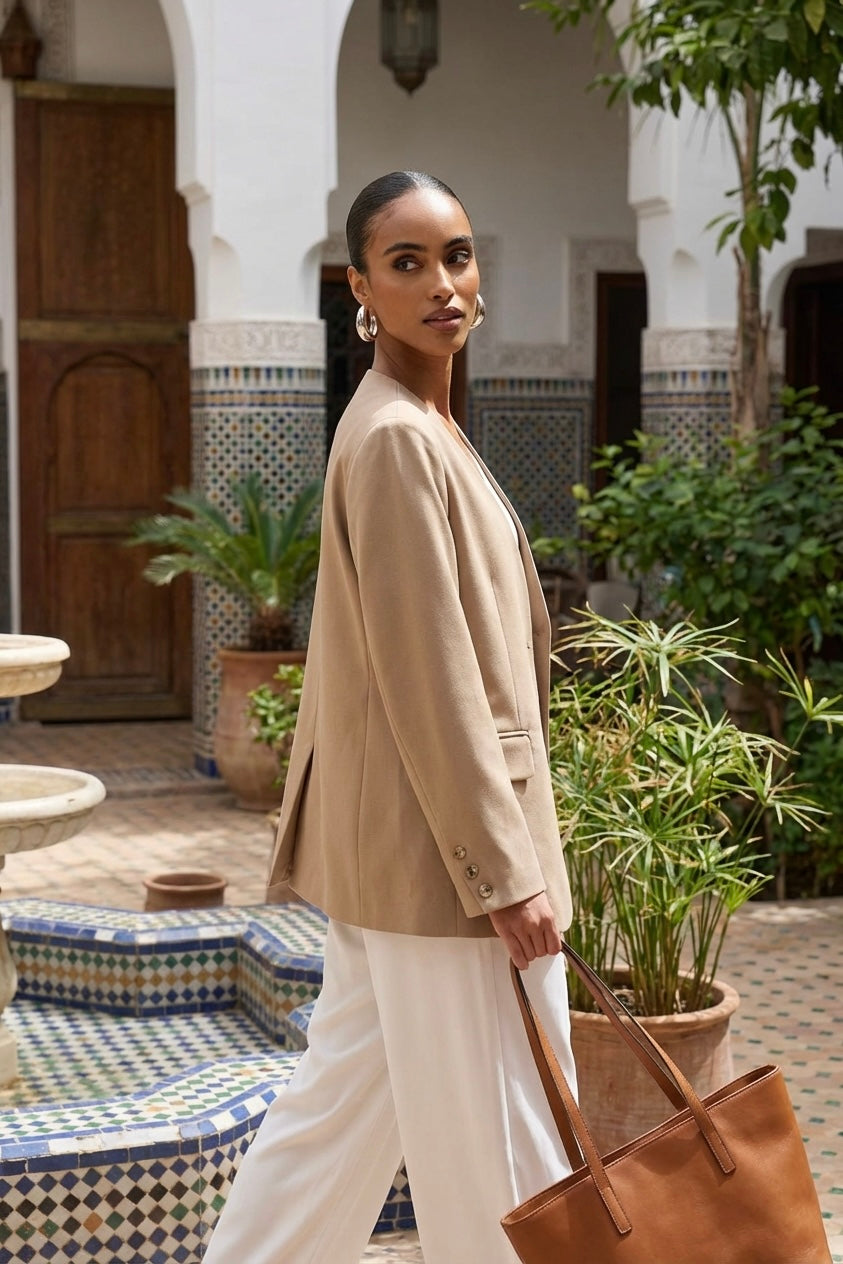 Blazer Camel - AMBRE