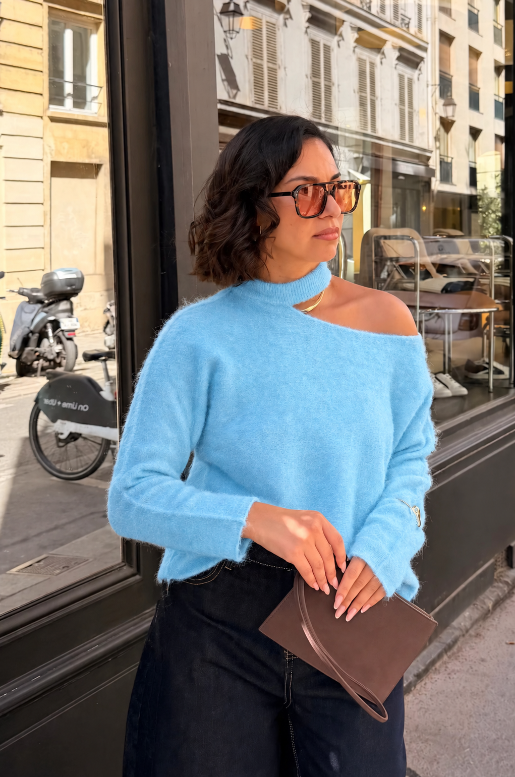 Pull MARGOT Bleu