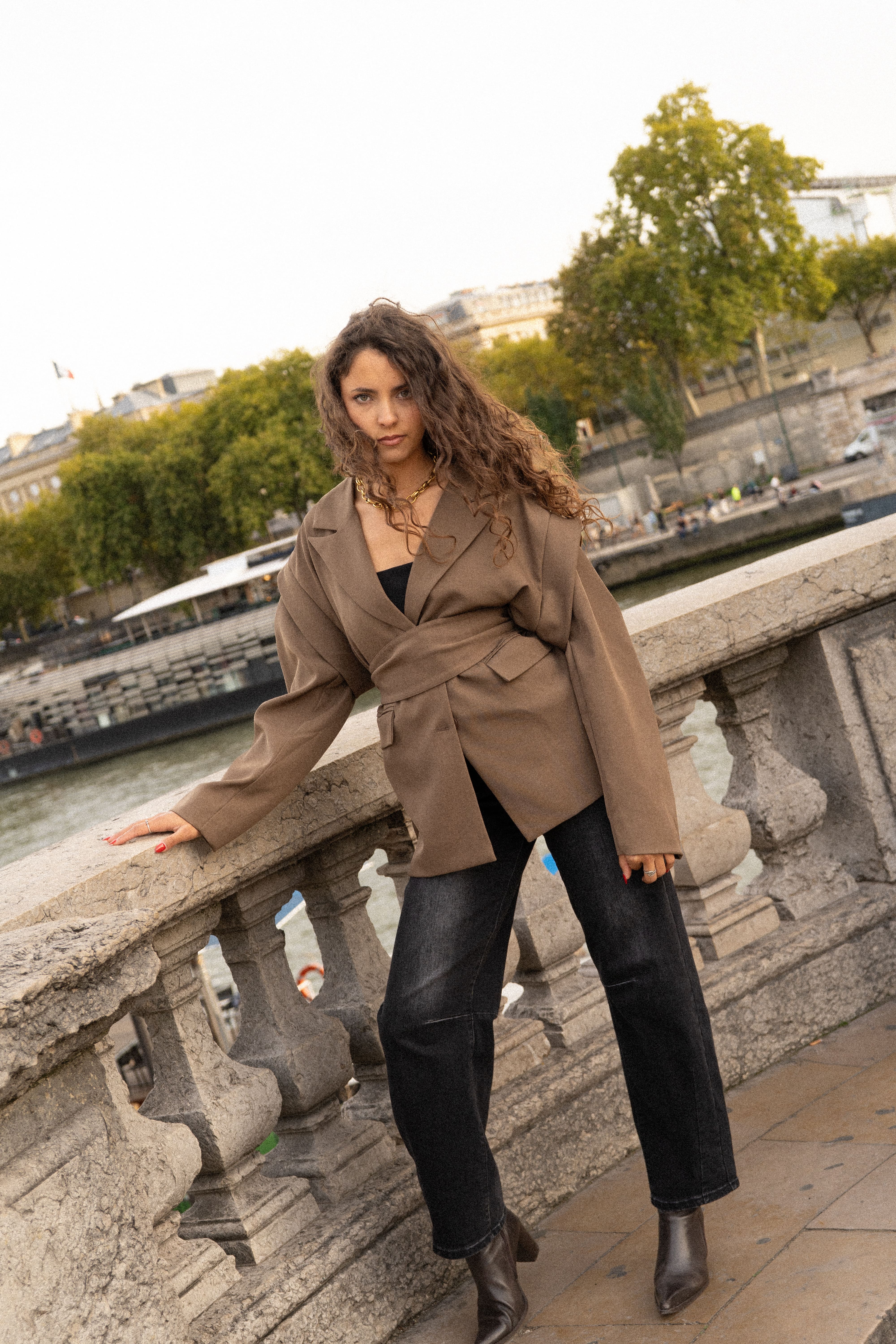 Blazer ceinturé - LUX