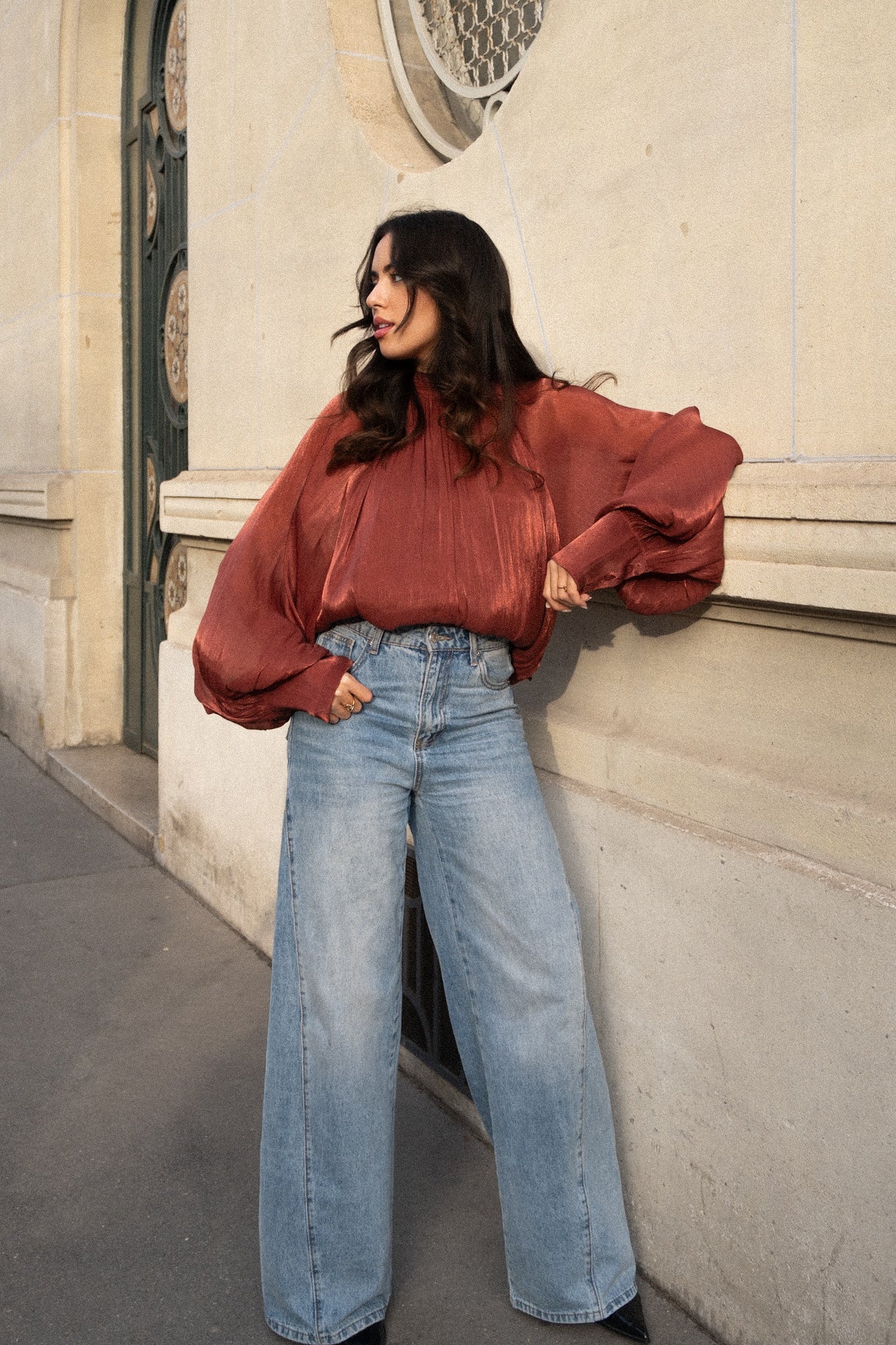 Blouse Terracota - CHAMS
