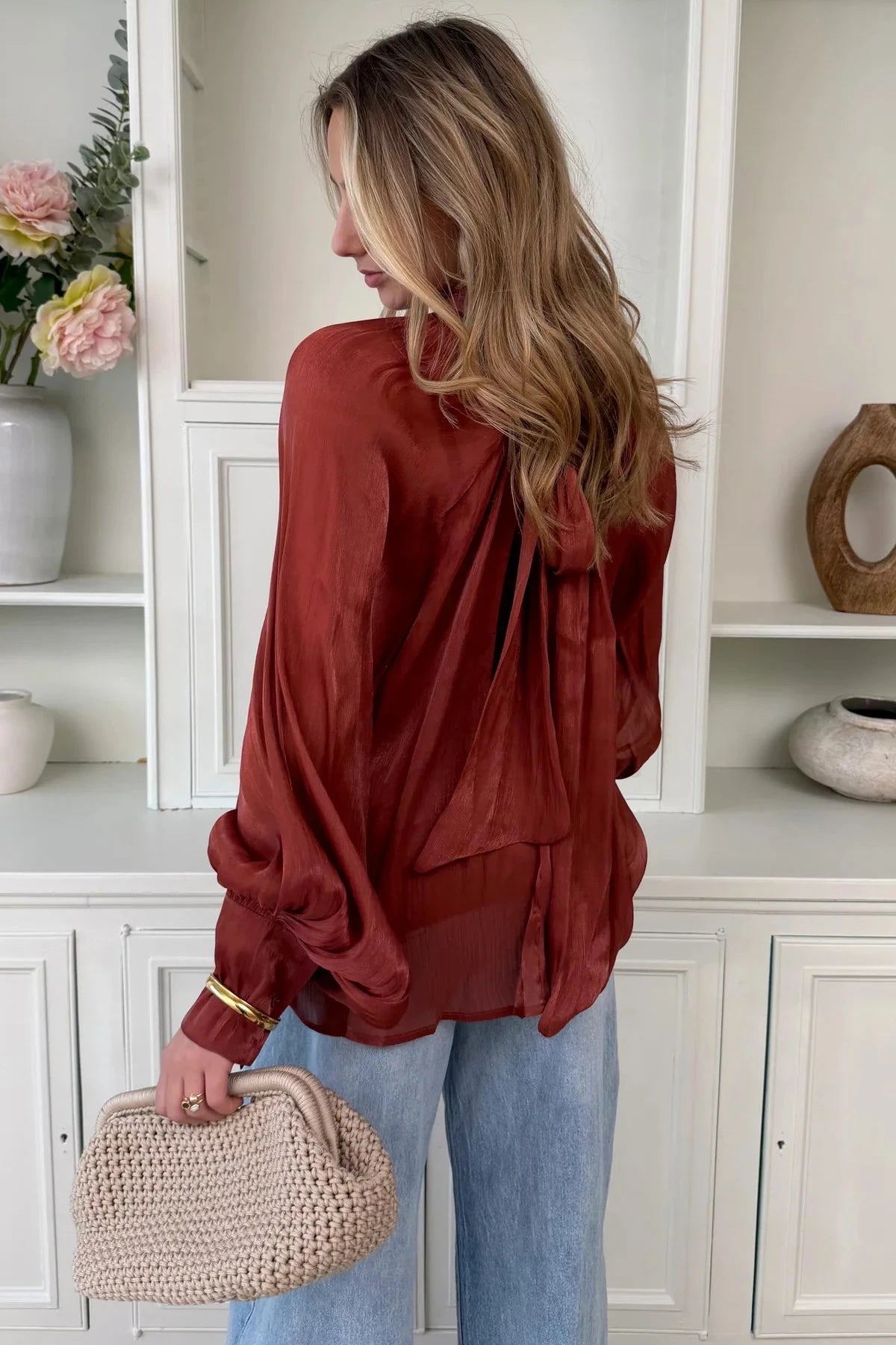 Blouse Terracota - CHAMS