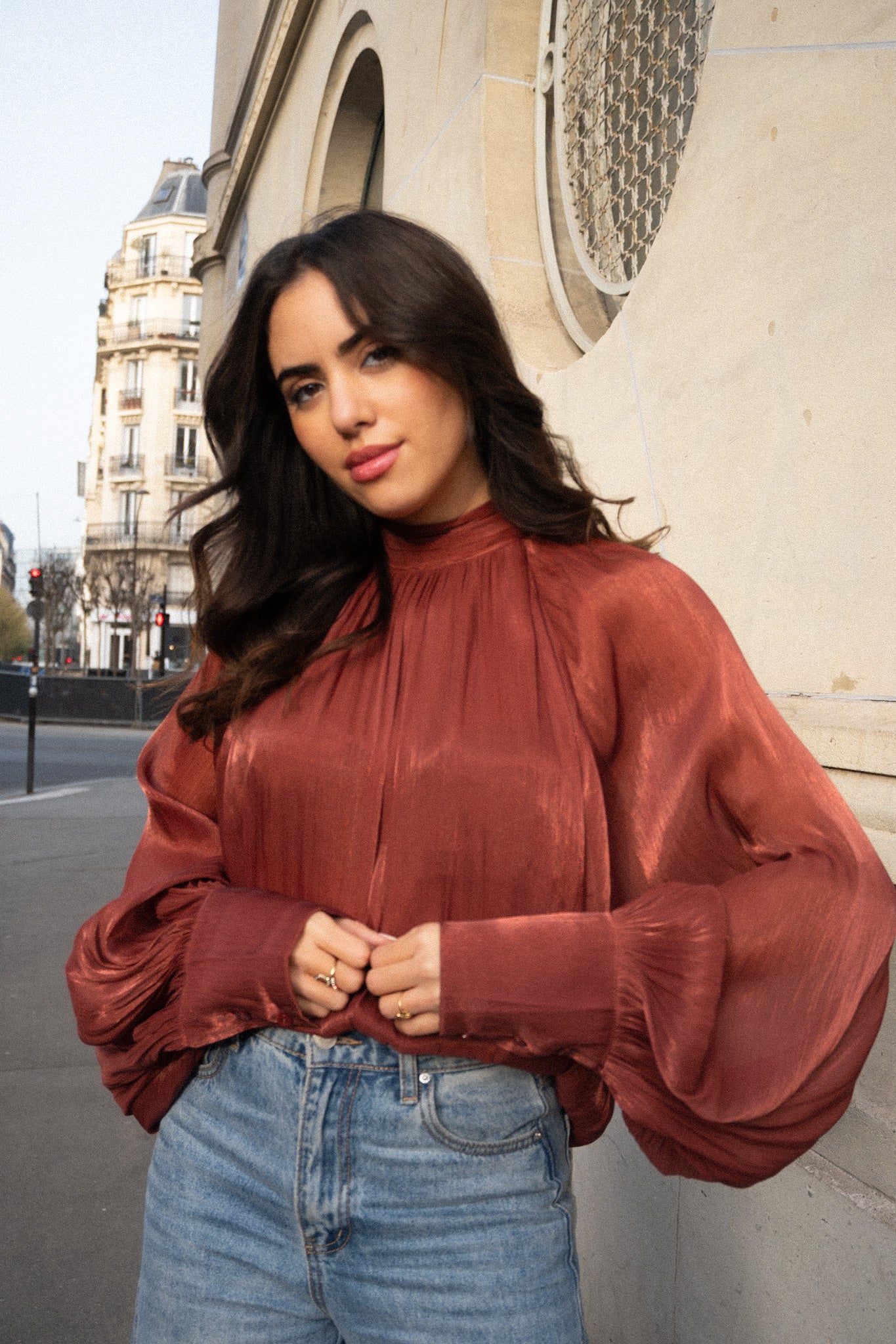 Blouse Terracota - CHAMS