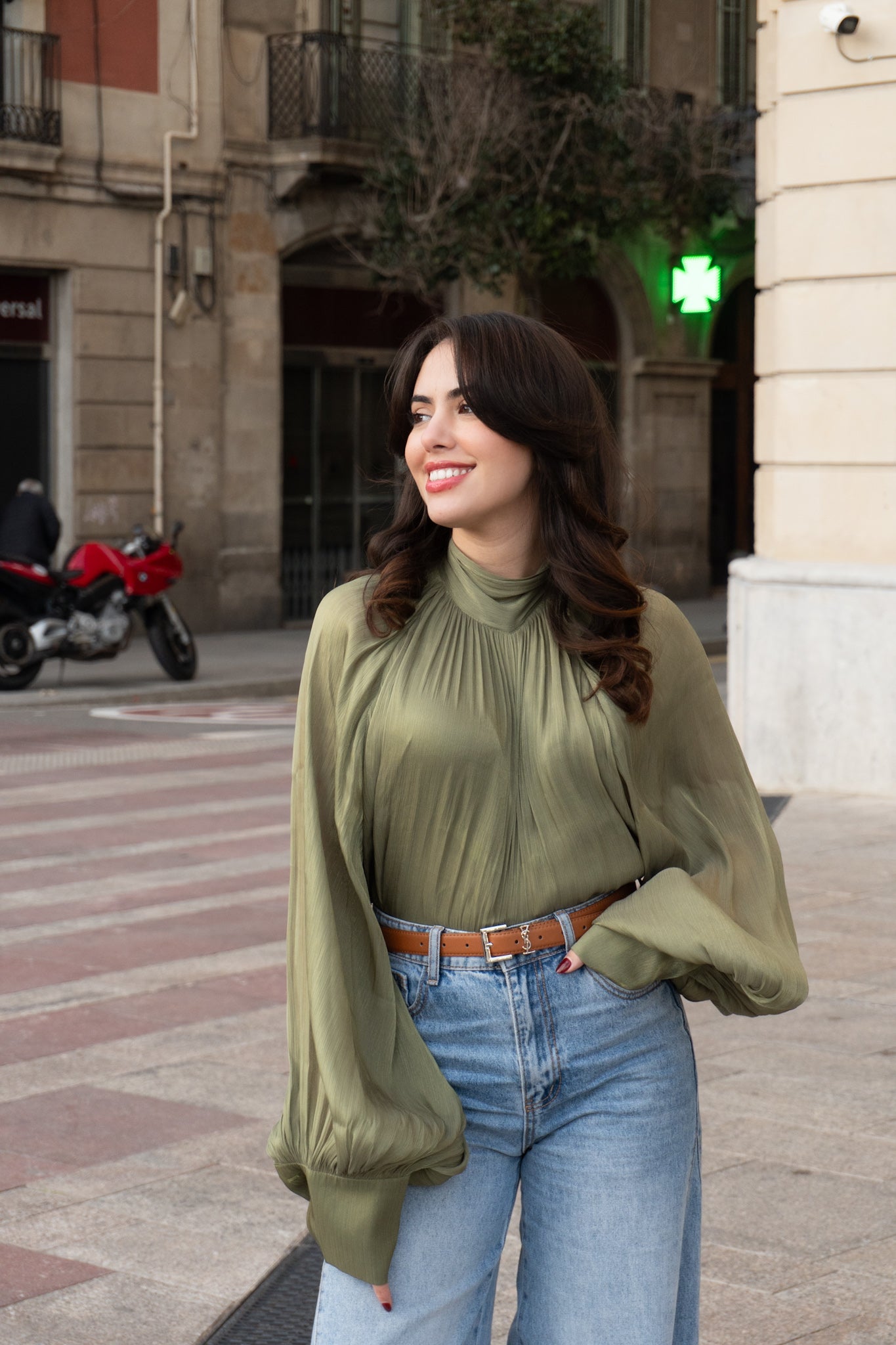 Blouse Verte - CHAMS