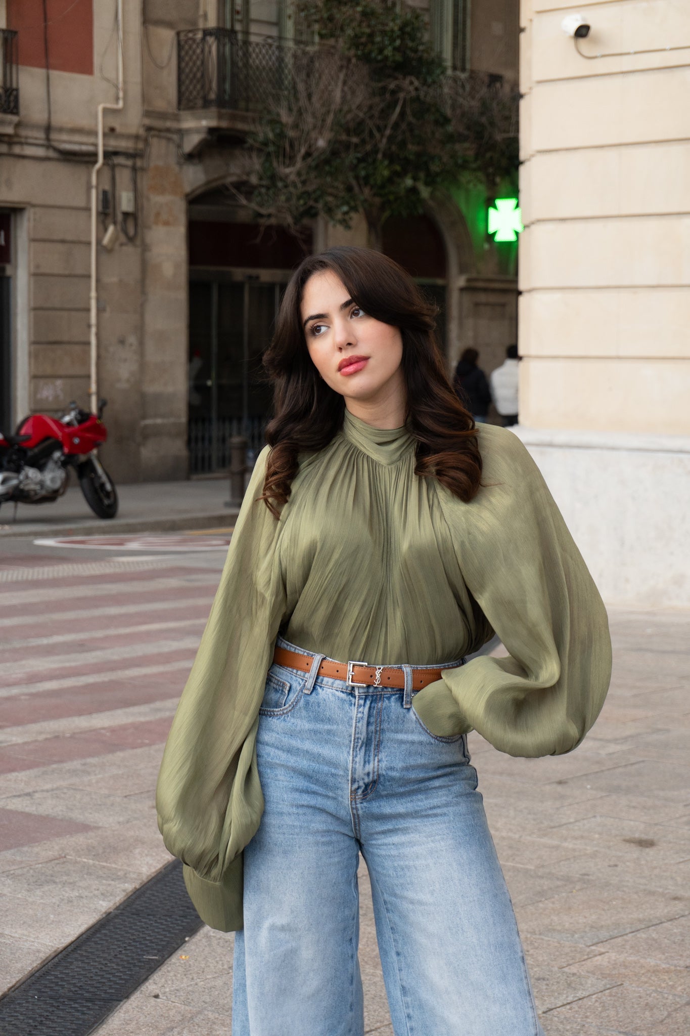 Blouse Verte - CHAMS