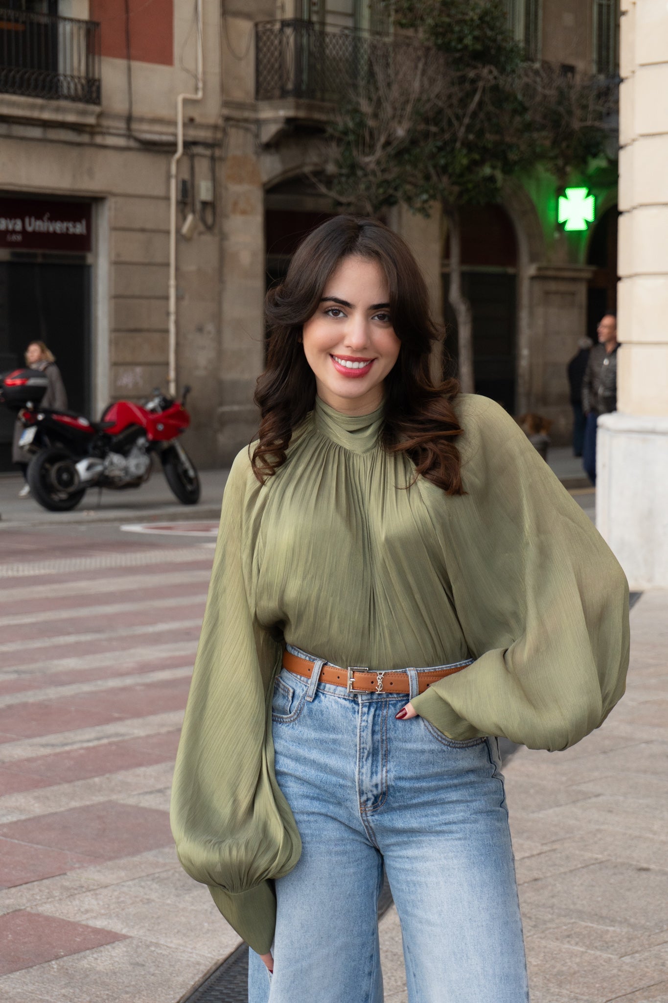 Blouse Verte - CHAMS