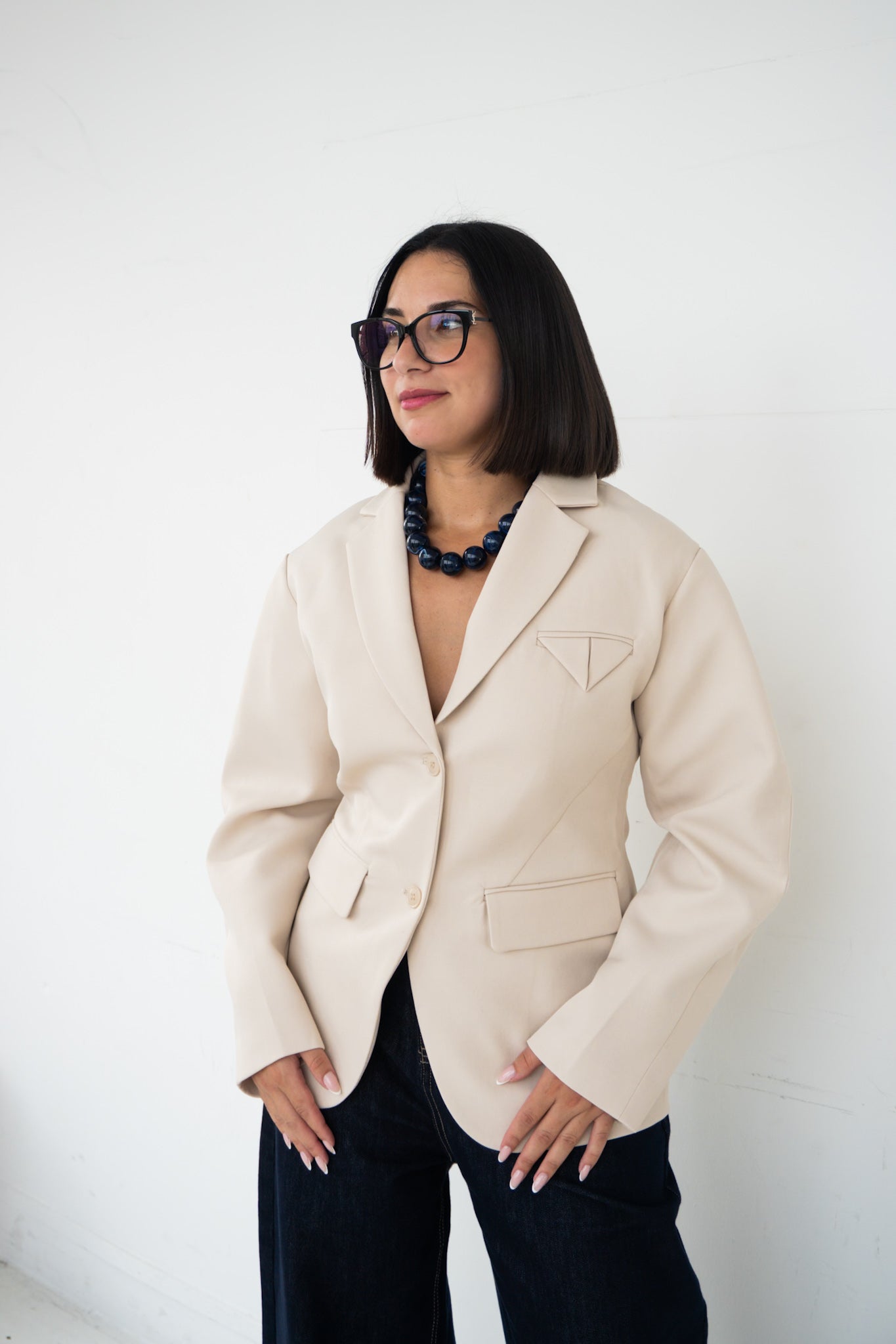 Blazer Beige ELLE