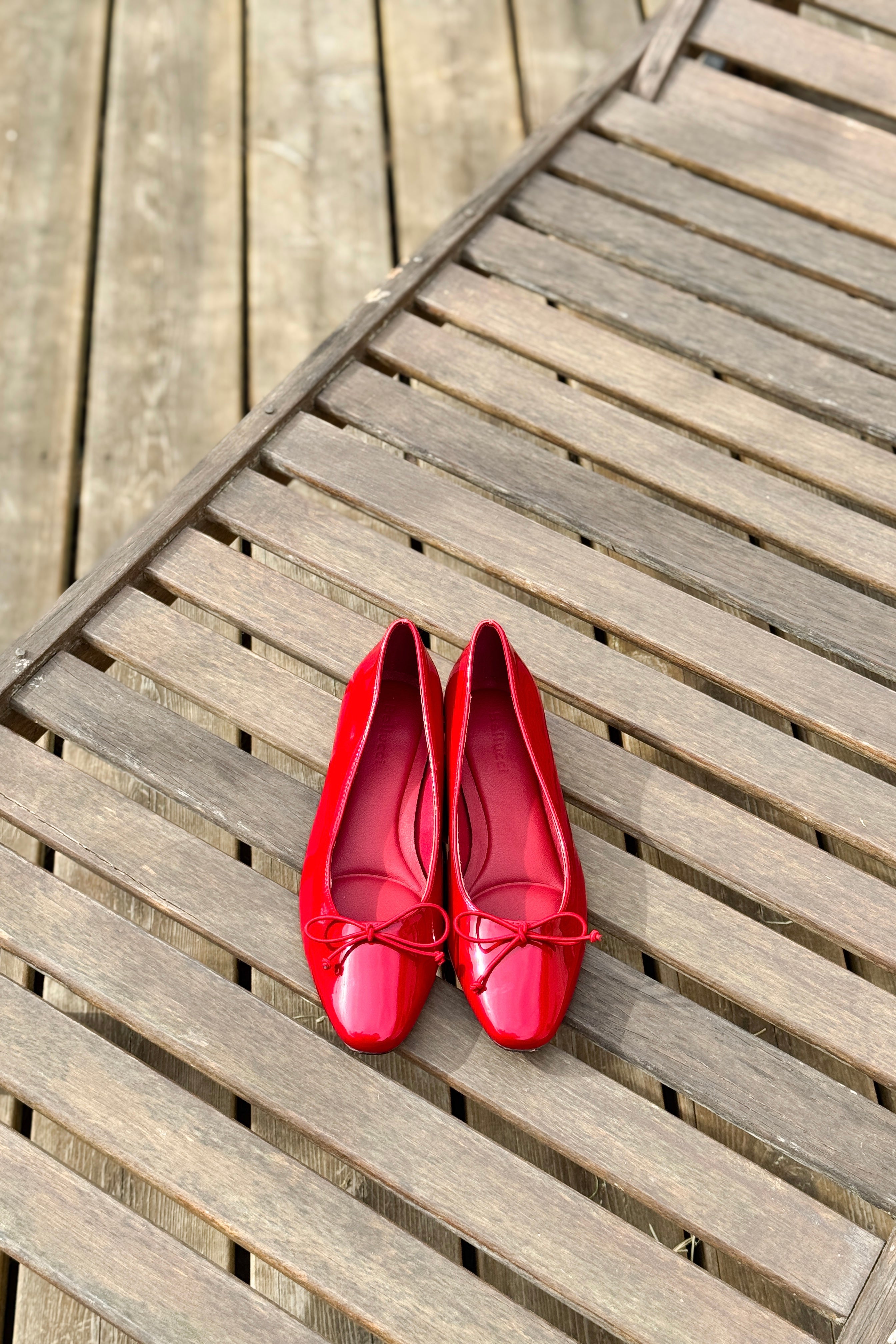 Ballerines rouges – CHERIE
