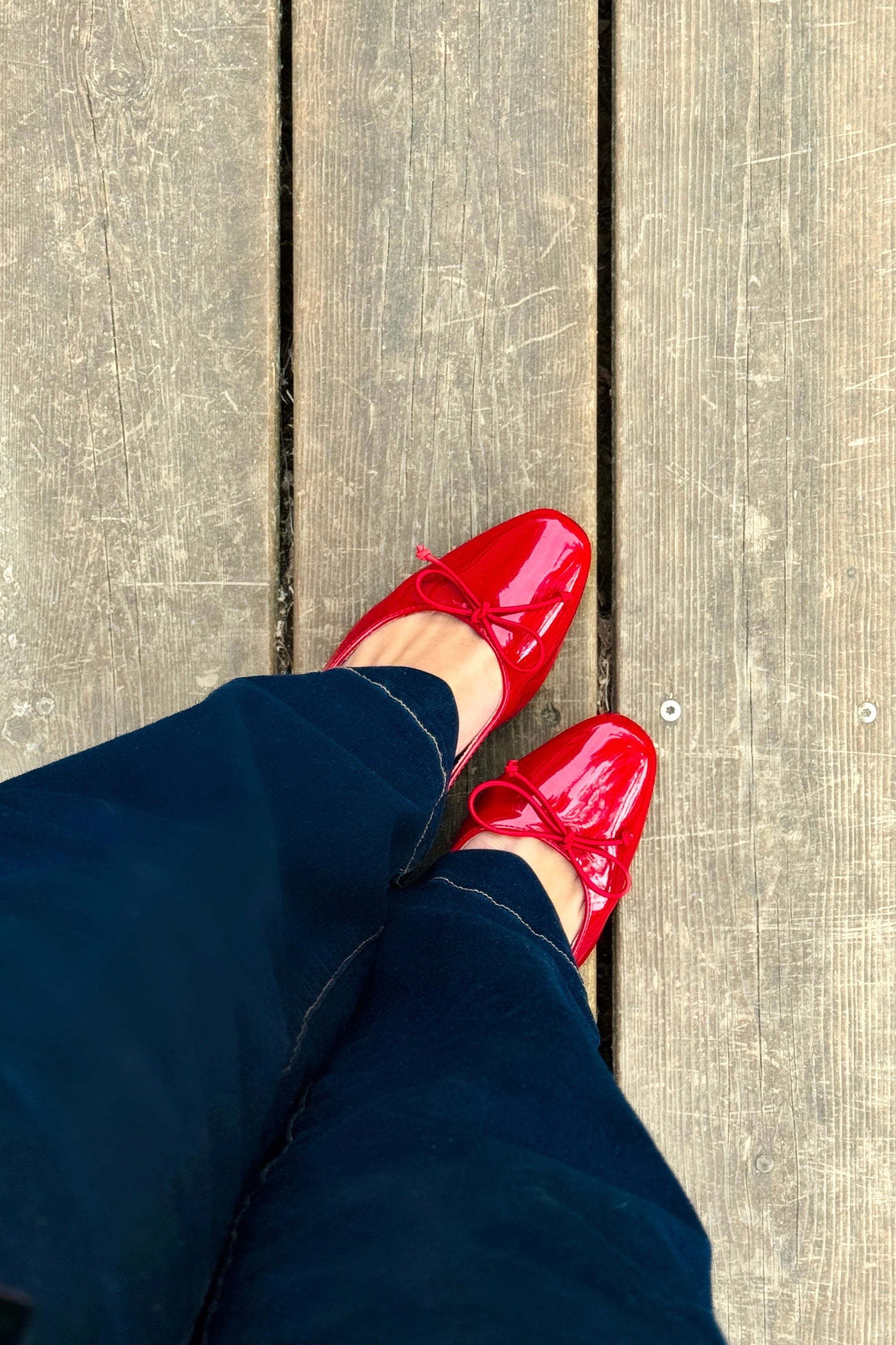 Ballerines rouges – CHERIE
