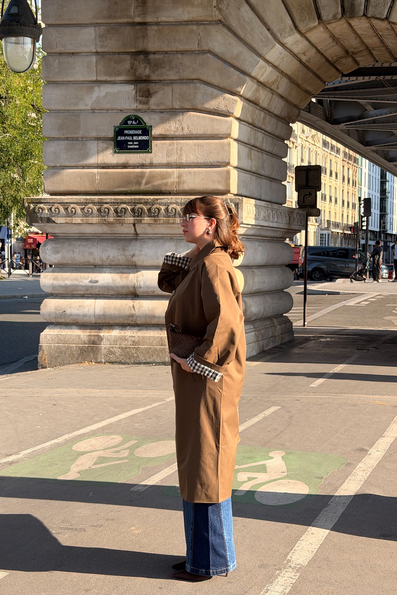 Trench Marron AMIRA