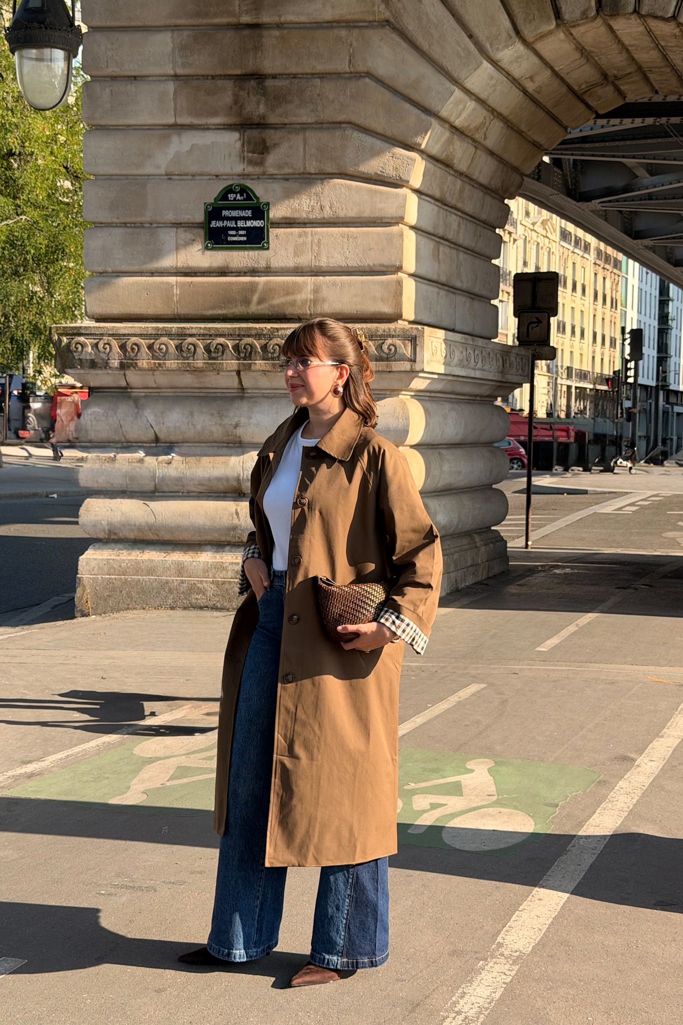 Trench Marron AMIRA