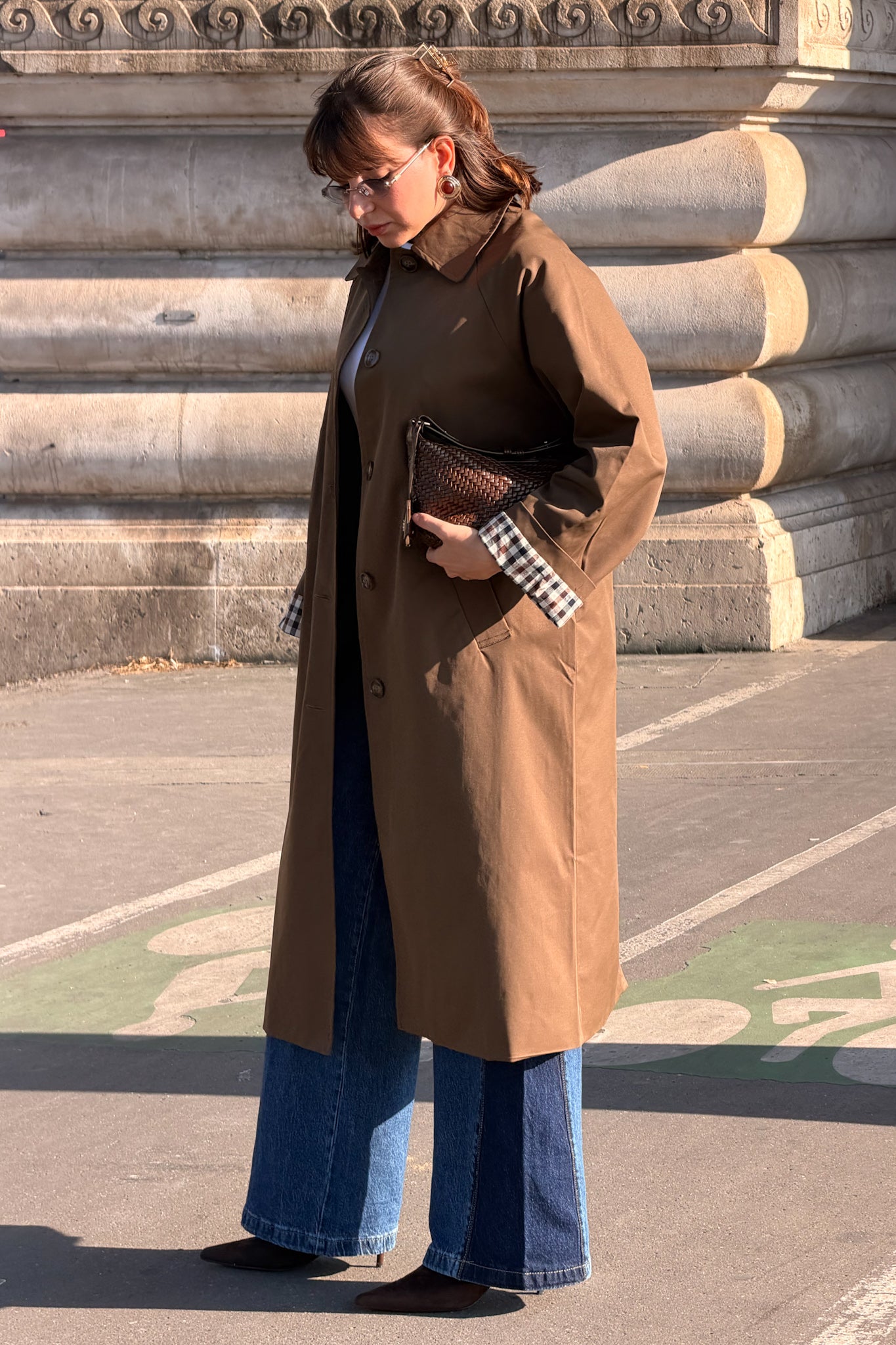 Trench Marron AMIRA