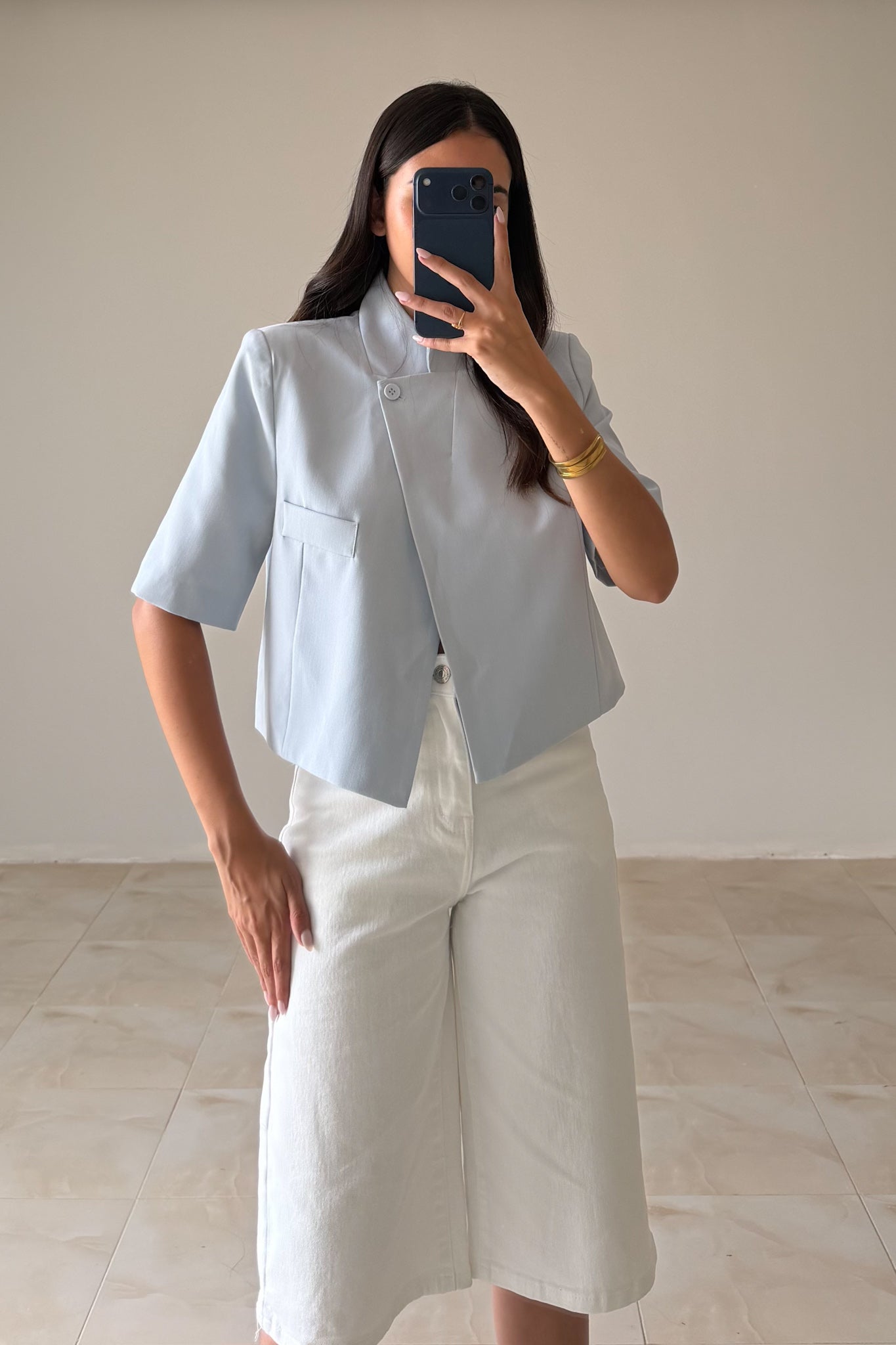 Blazer Bleu ciel CANDY