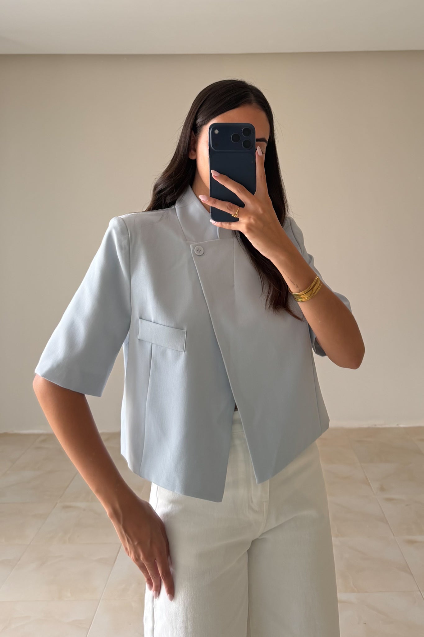 Blazer Bleu ciel CANDY