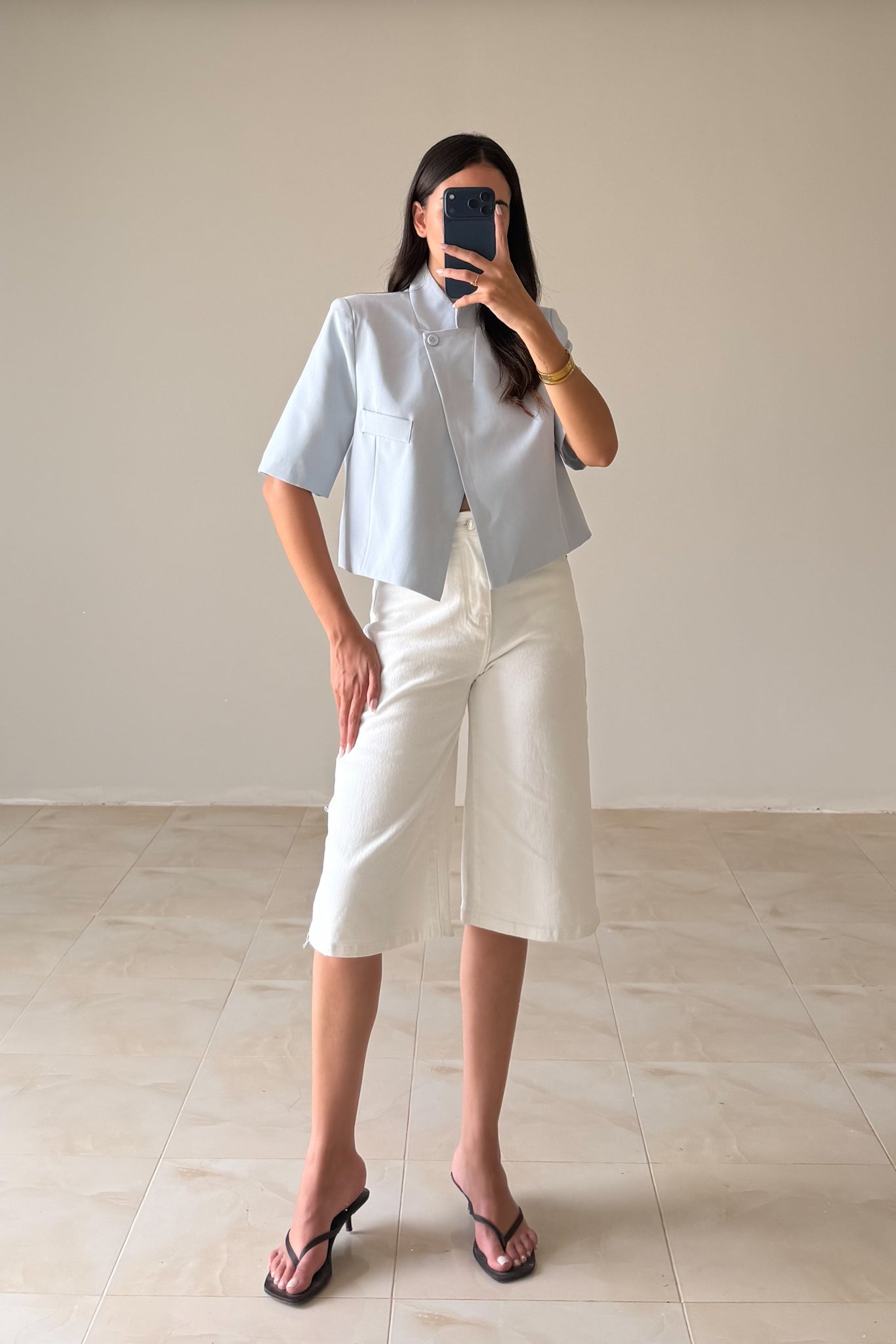 Blazer Bleu ciel CANDY
