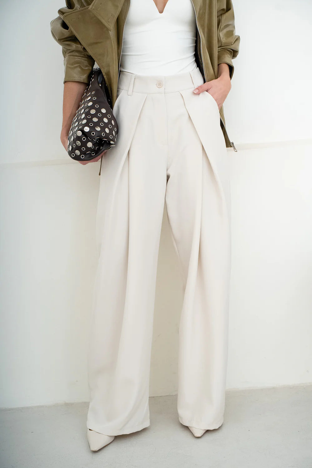 Pantalon Ecru - KENZA