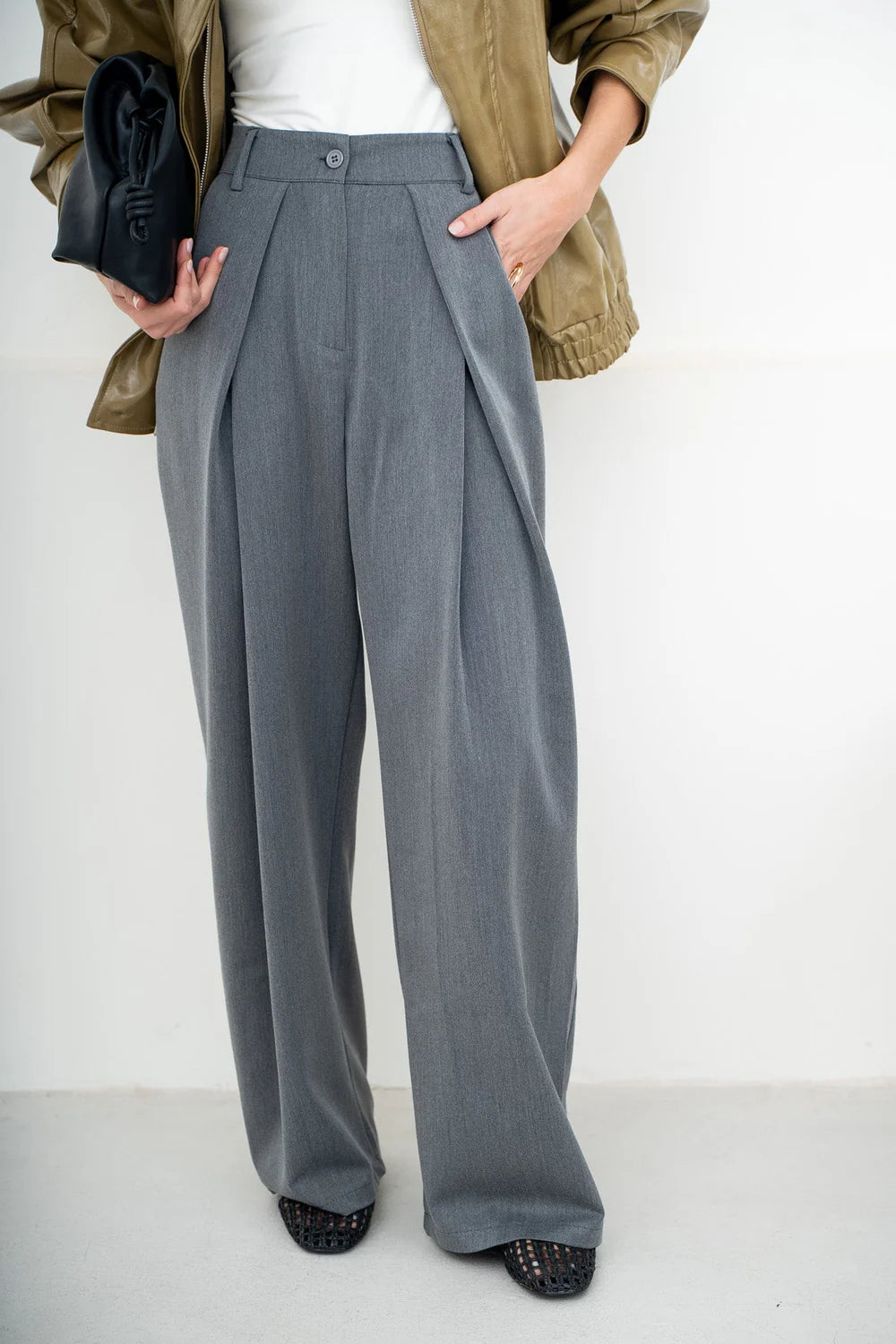 Pantalon Gris - KENZA