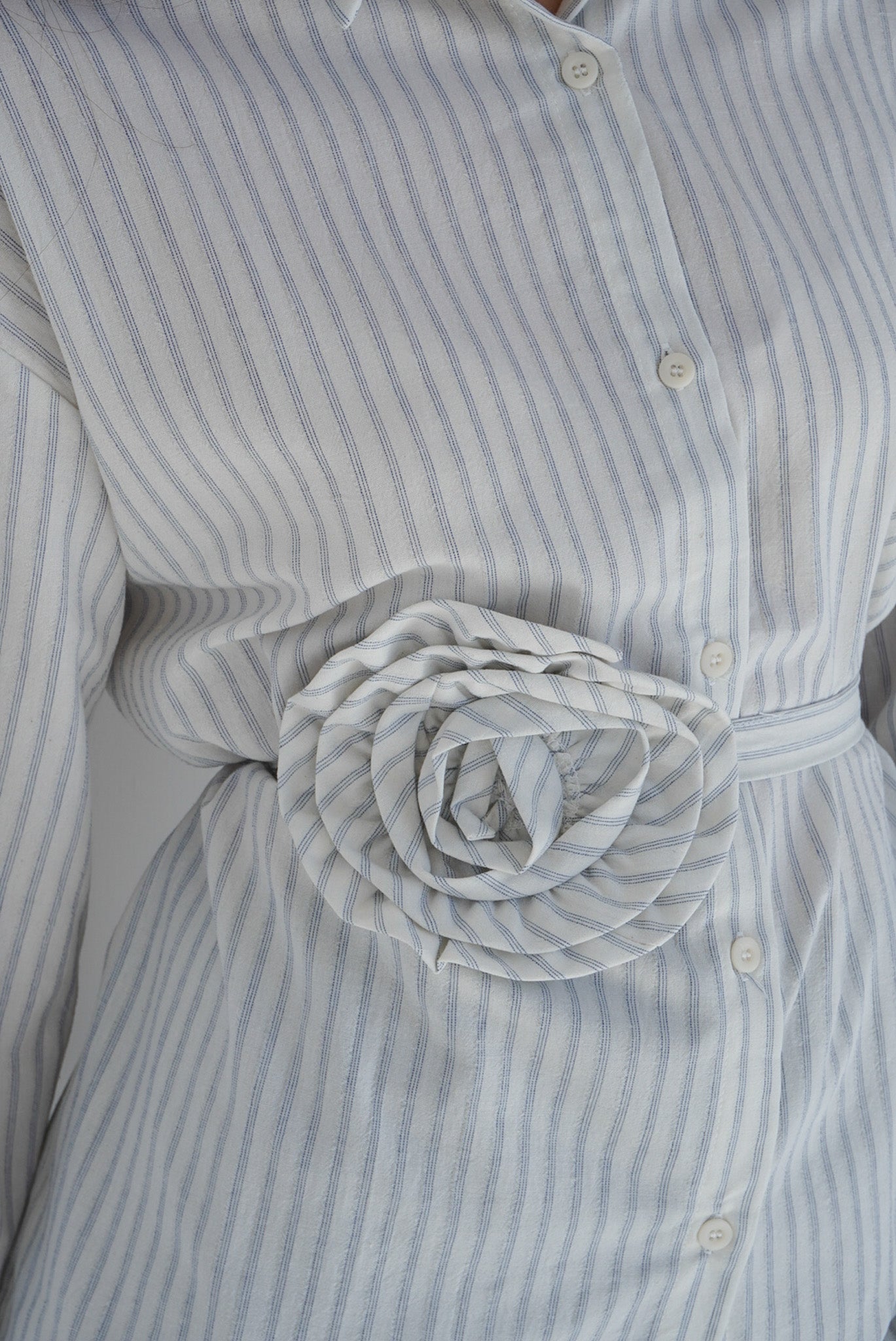 Chemise Rayée Bleu - FLORAY