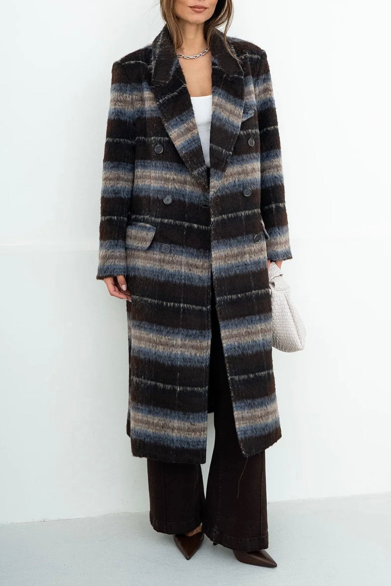 Manteau Rayures - KHADIJA