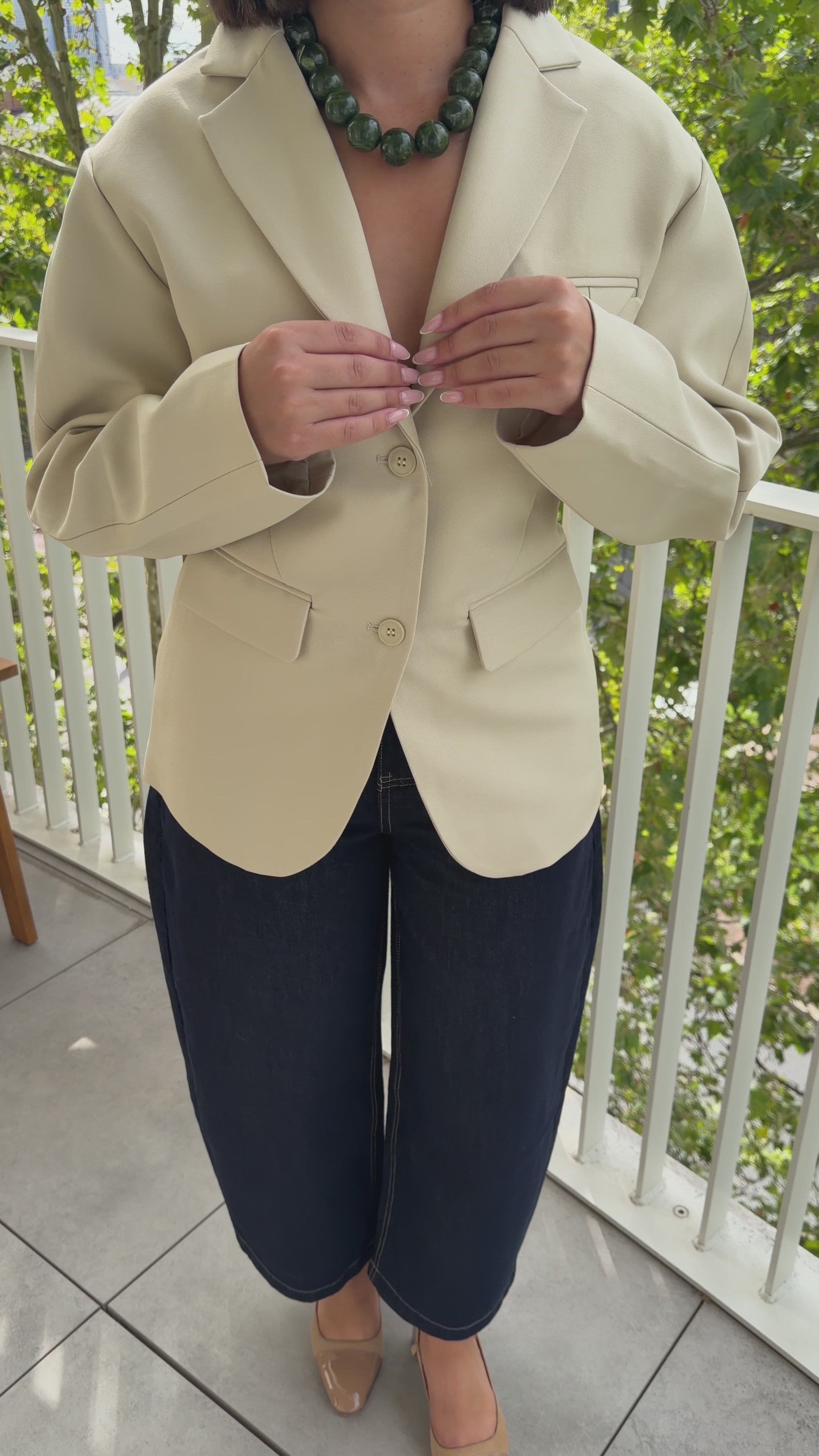 Blazer Olive ELLE