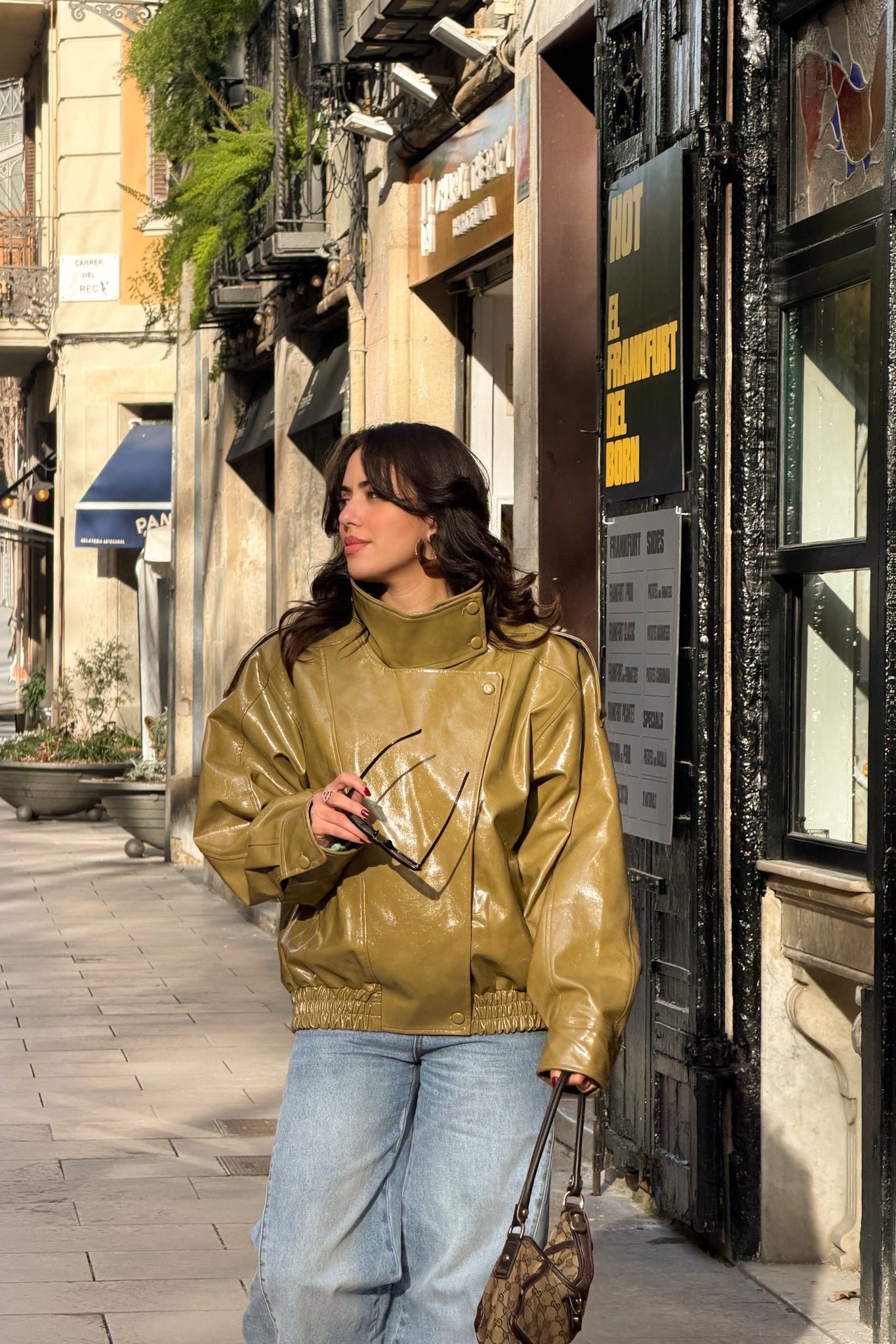 Veste Vert Olive - SAMIA